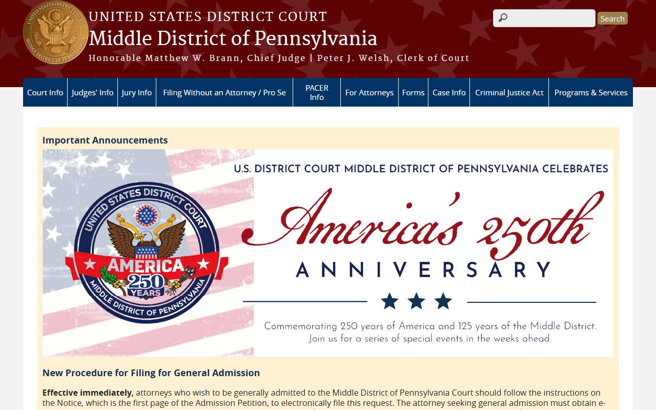 Dauphin County court records Judicial Center Central Booking and Night Court